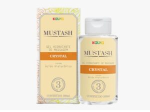 Gel Para Massagem Mustash Crystal 100ml Kalya